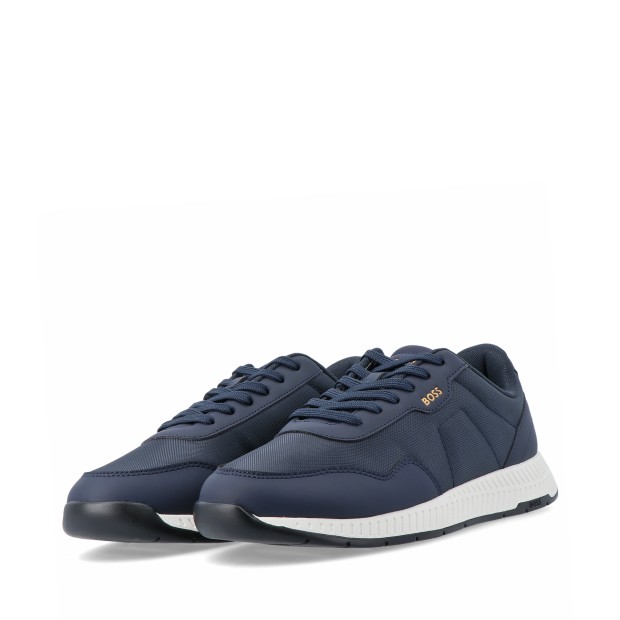 Boss Titanium Runn Nypun Dark Blue