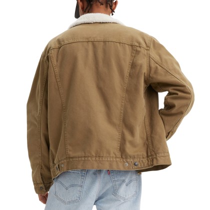 Levis Bluso Type 3 Sherpa Trucker Washed
