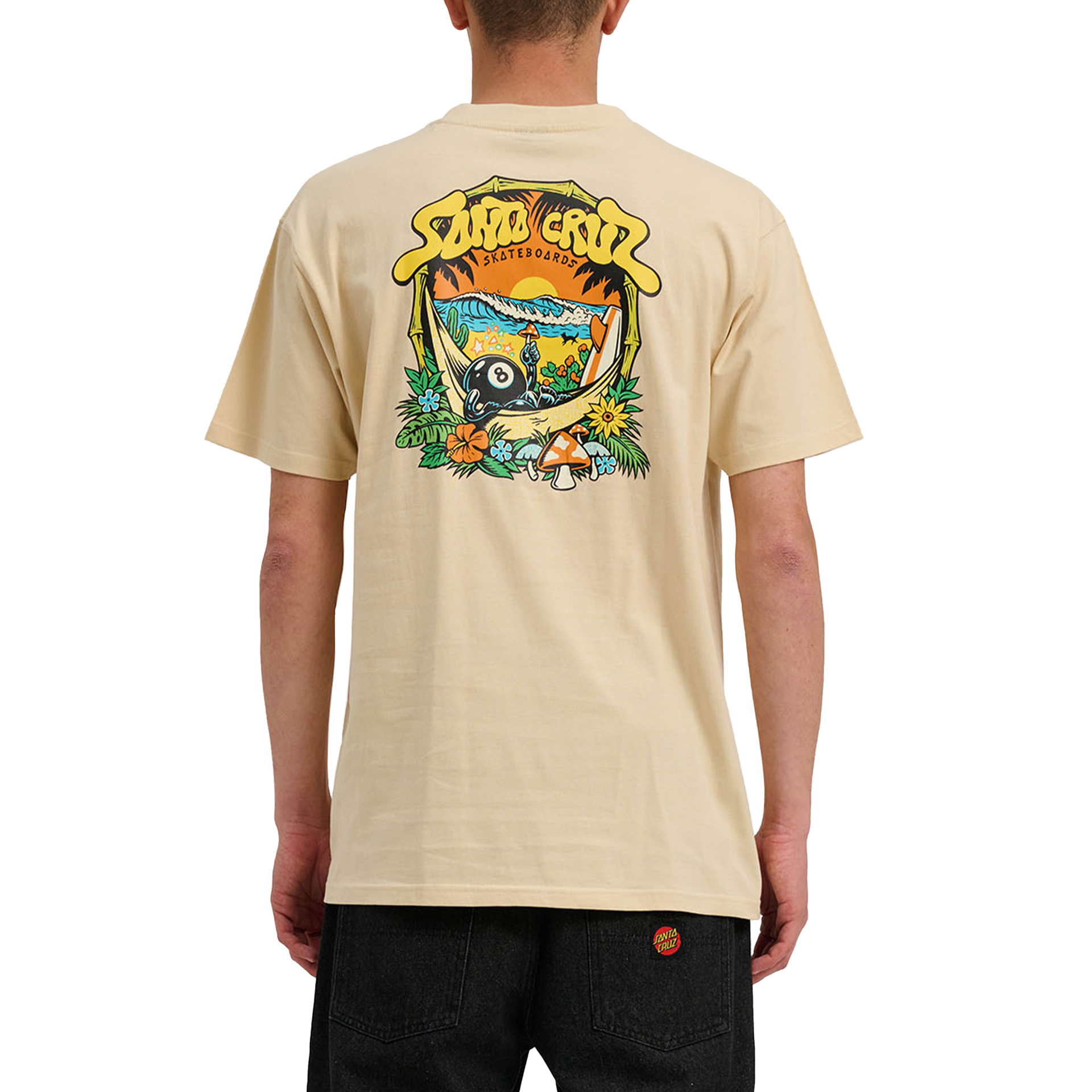 Santa Cruz T-shirt Winkowski 8baller Trip Blond Wood