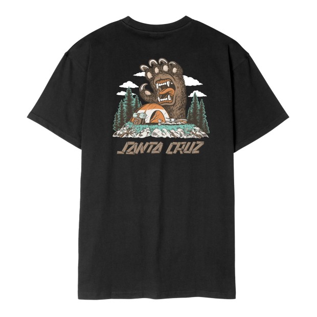 Santa Cruz T-shirt Screaming Grizzly Black