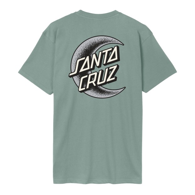 Santa Cruz T-shirt Crescent Moon Chest Moon Rock