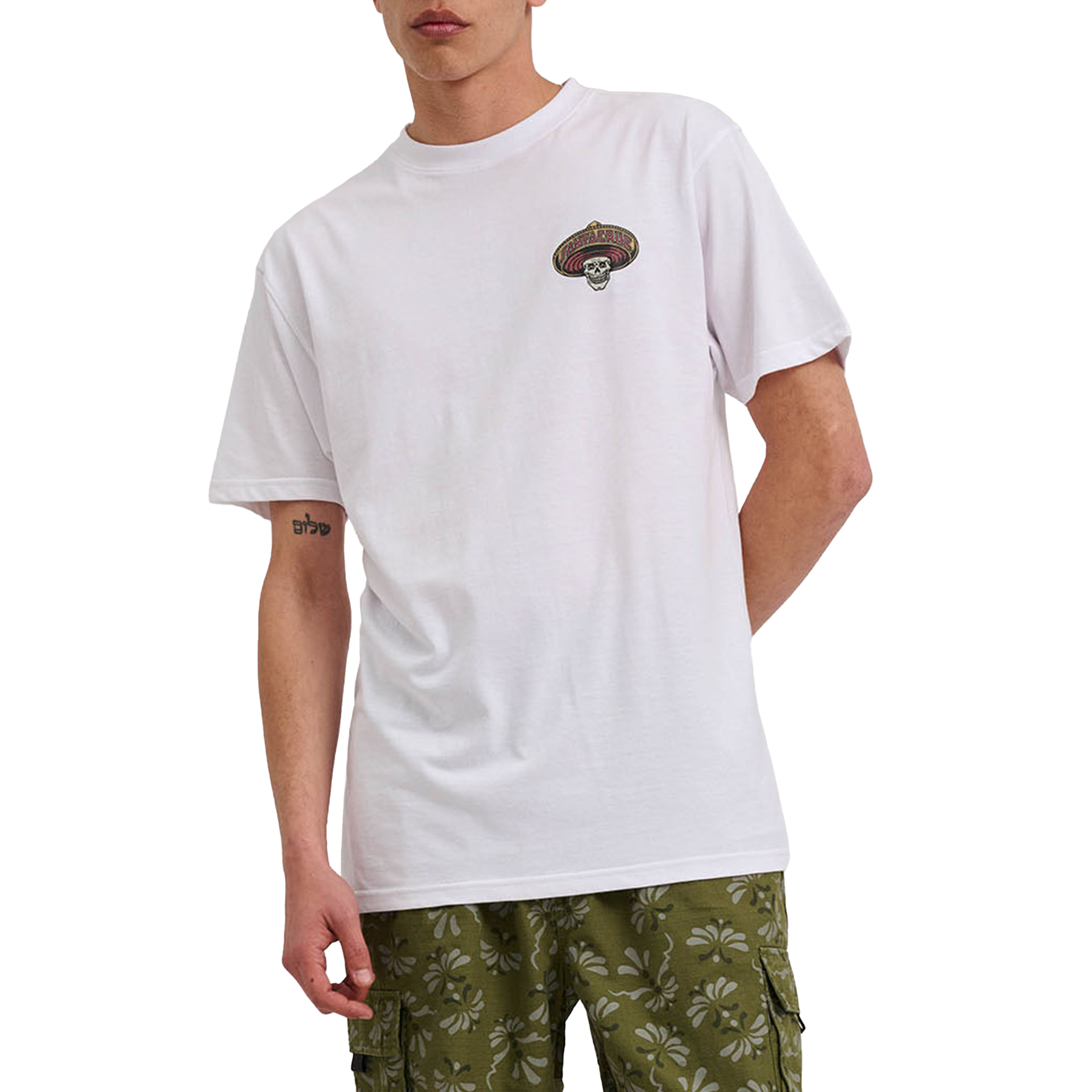 Santa Cruz T-shirt Guzman Dead Diners White