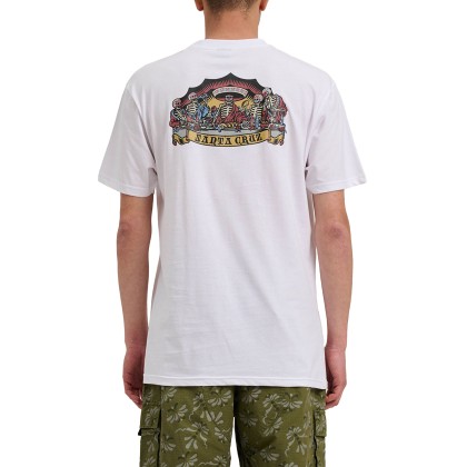 Santa Cruz T-shirt Guzman Dead Diners White Santa Cruz T-shirt Guzman Dead Diners White