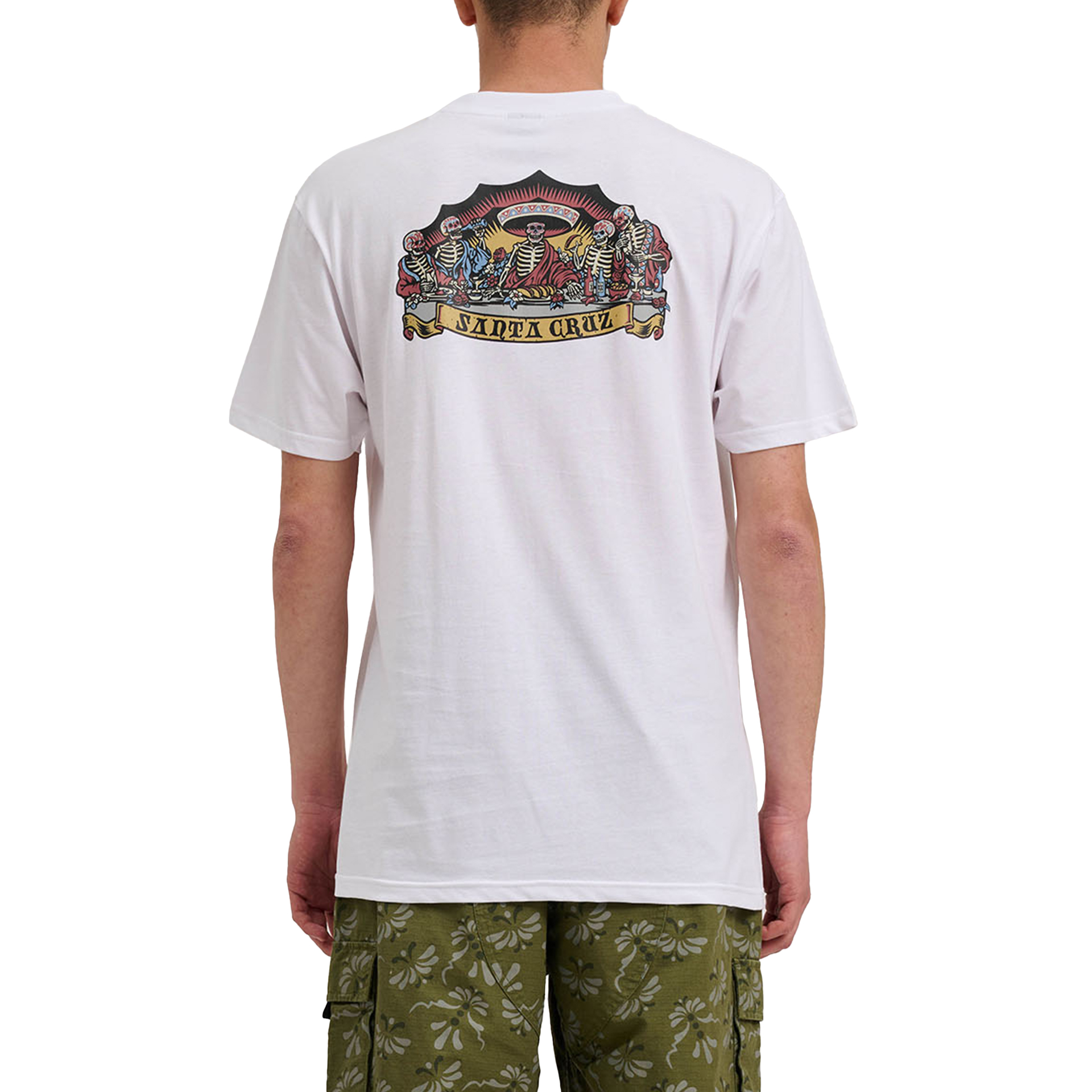 Santa Cruz T-shirt Guzman Dead Diners White