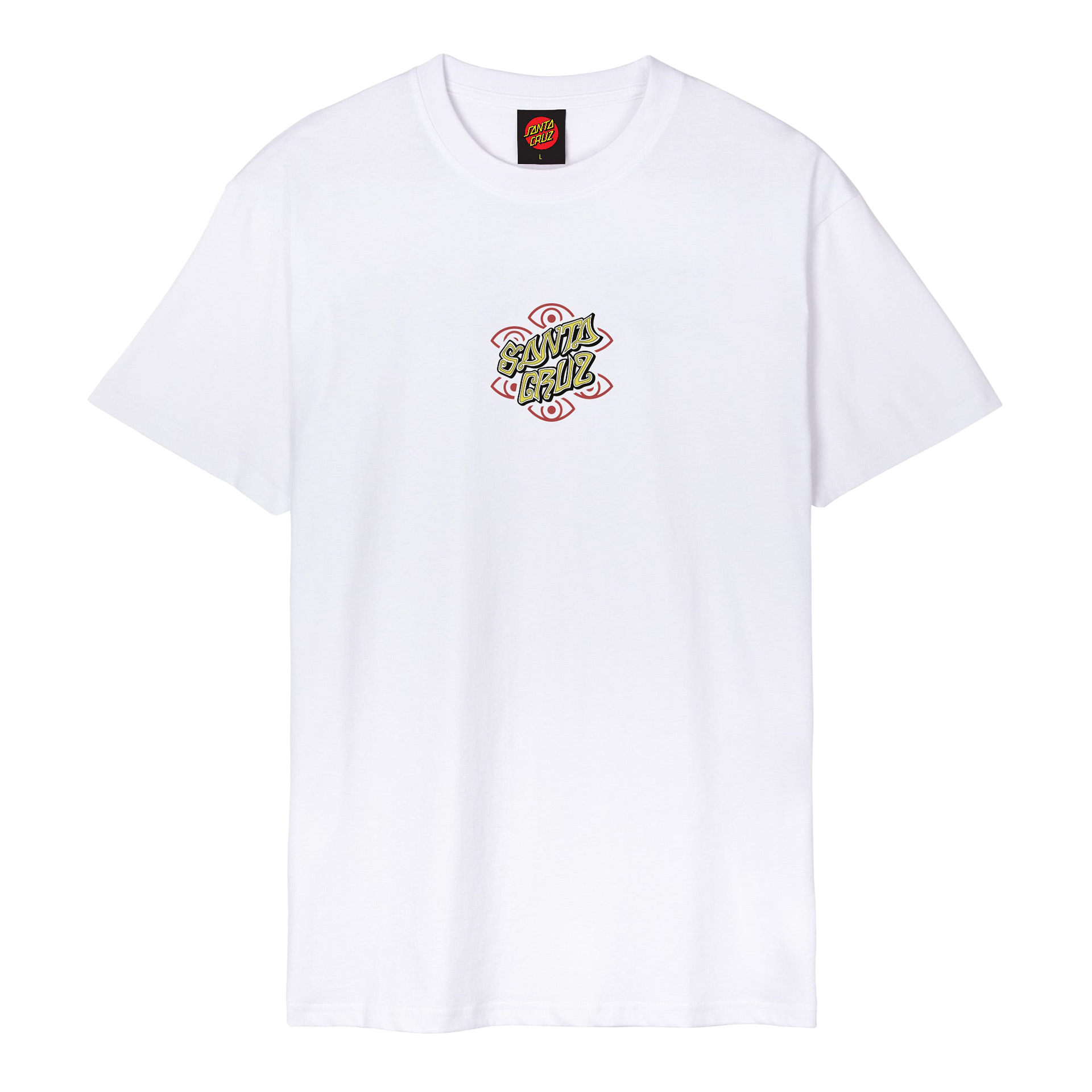 Santa Cruz T-shirt Salba Eyes Dot White