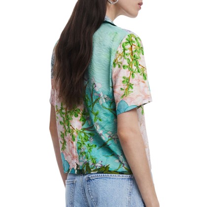 Desigual Camisa Silka Verde