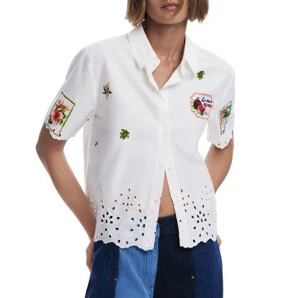 Desigual Camisa Afrodita Branco