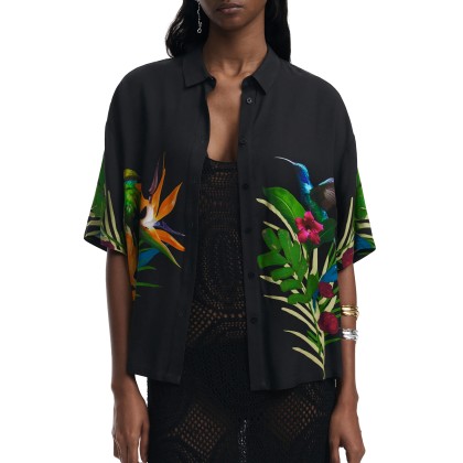 Desigual Camisa Artemisa Preto