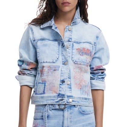 Desigual Casaco  Los Angeles Azul