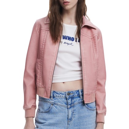 Desigual Casaco  Colorado Rosa