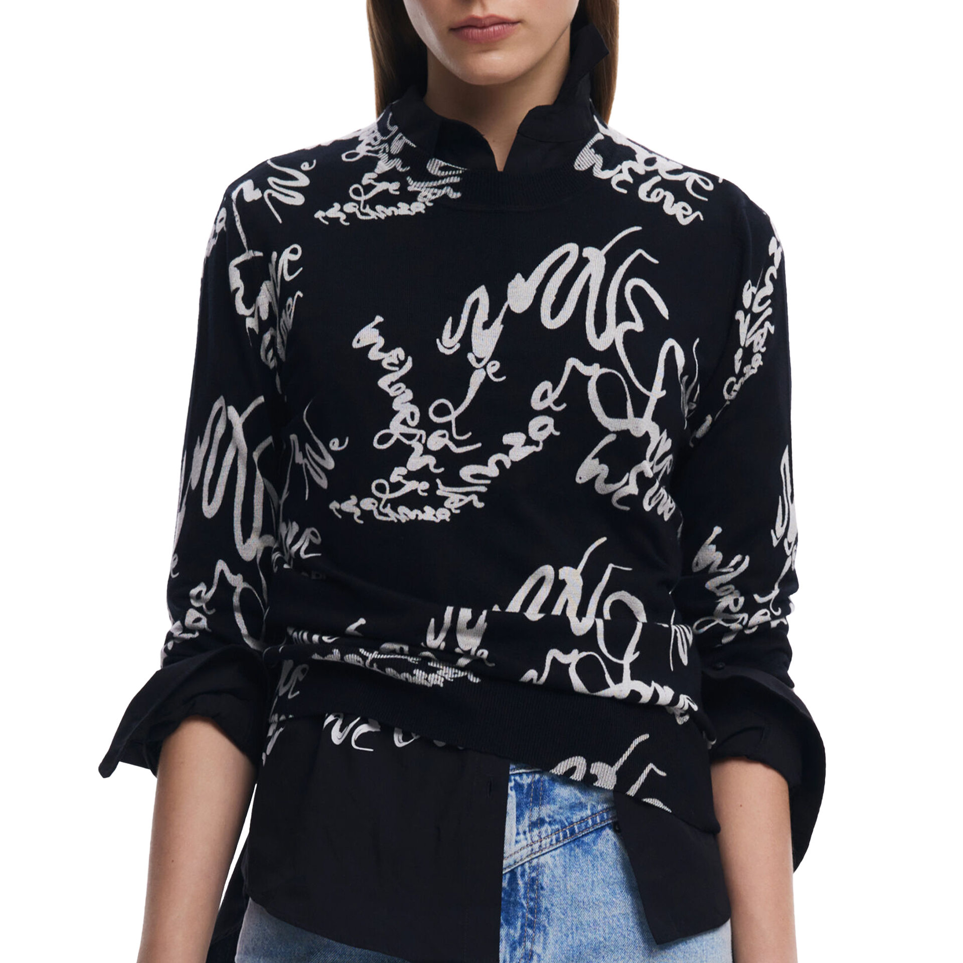 Desigual Camisola Malmo Preto