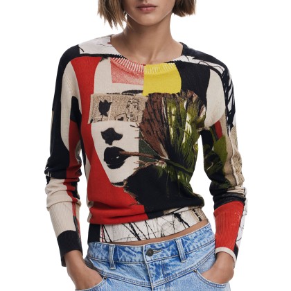Desigual Camisola Collage Lacroix