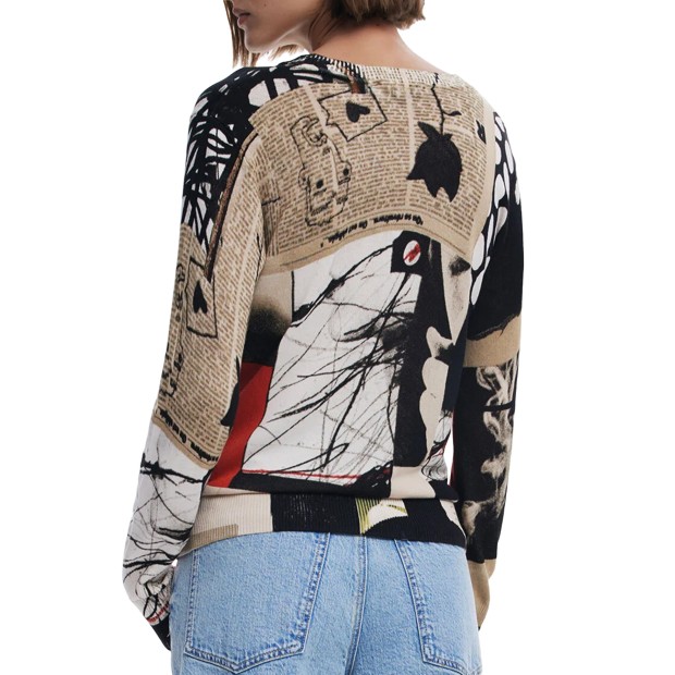 Desigual Camisola Collage Lacroix