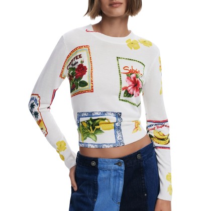 Desigual Camisola Tampere Branco