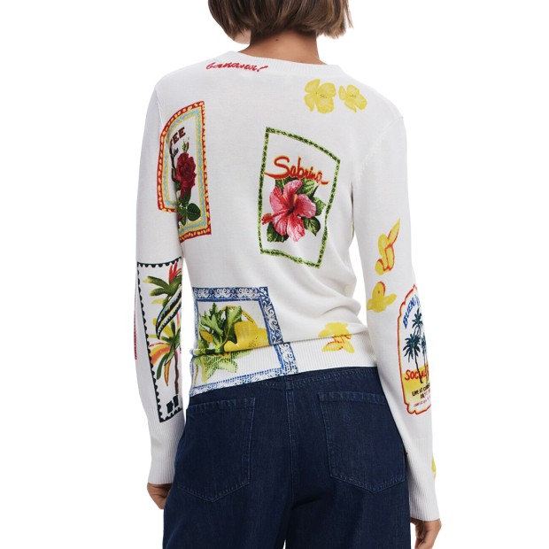 Desigual Camisola Tampere Branco