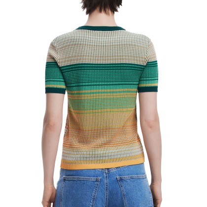 Desigual T-shirt Africa Verde