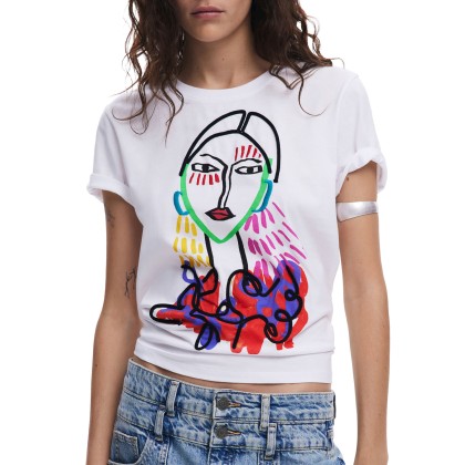 Desigual T-shirt Misuri Branco