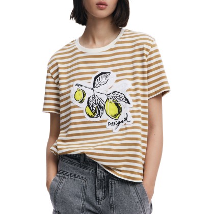 Desigual T-shirt Lemon Branco