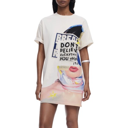 Desigual Vestido Berlin Bege