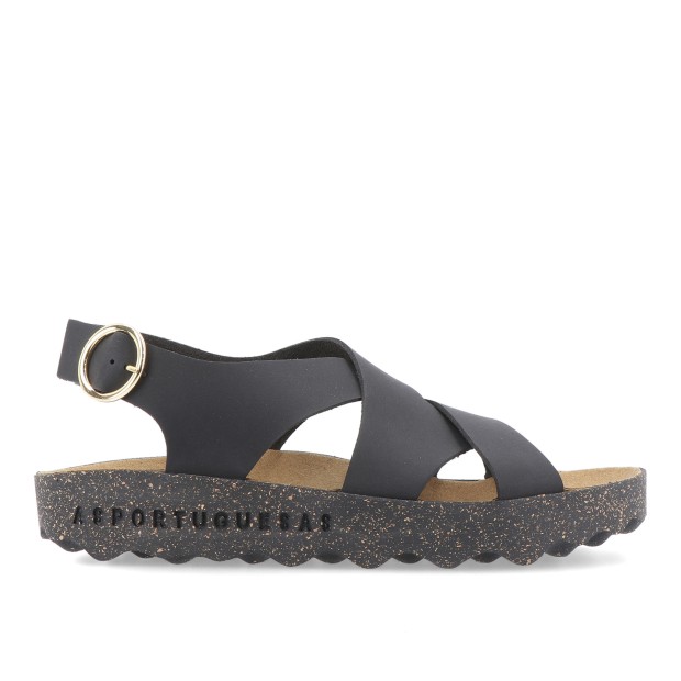 As Portuguesas Cusk L Eco Nubuck Black