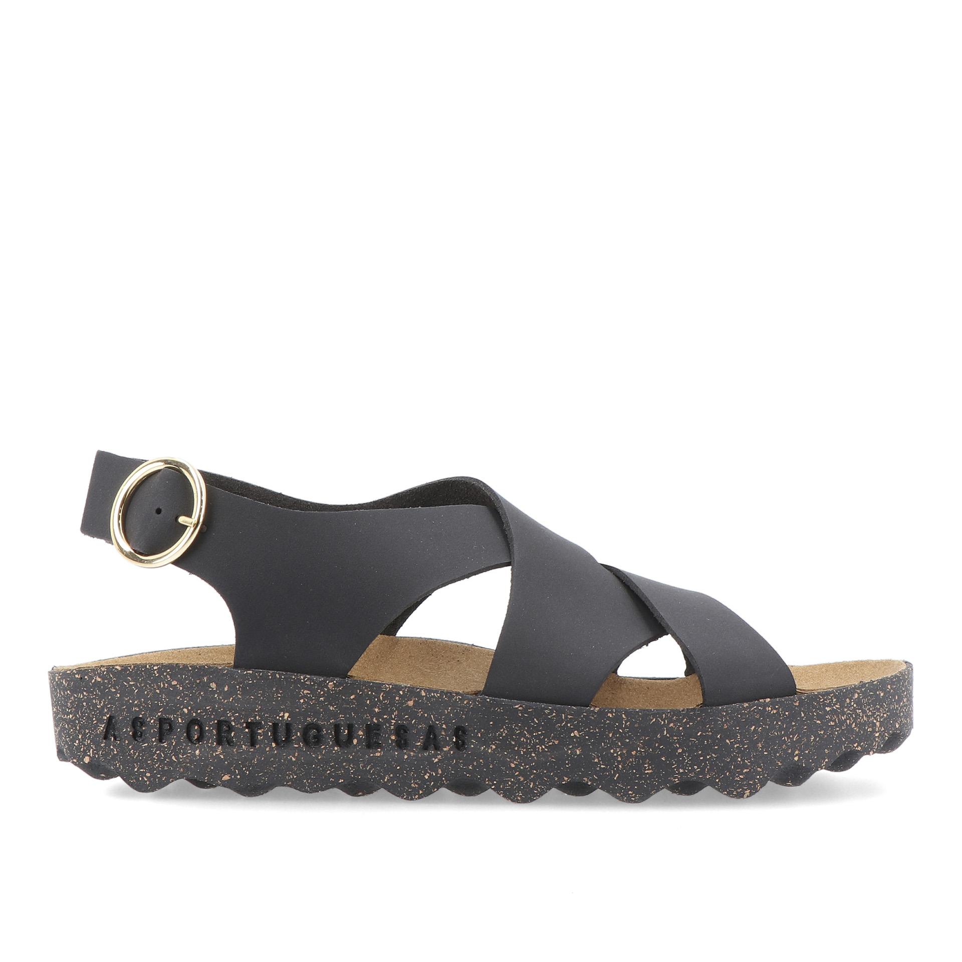 As Portuguesas Cusk L Eco Nubuck Black