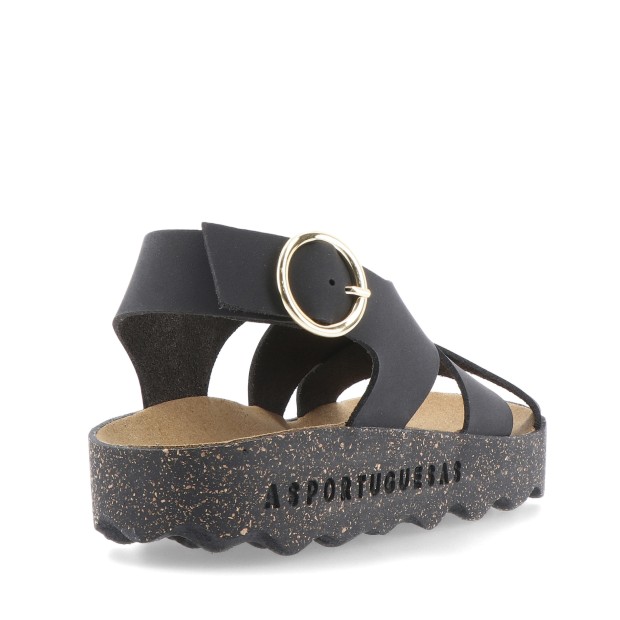 As Portuguesas Cusk L Eco Nubuck Black