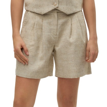 Vero Moda Vmmaj Mw Long Shorts Oatmeal Melange As Offer Sample