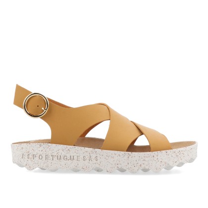 As Portuguesas Cusk L Eco Nubuck Camel