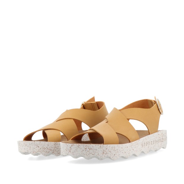 As Portuguesas Cusk L Eco Nubuck Camel