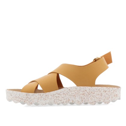 As Portuguesas Cusk L Eco Nubuck Camel