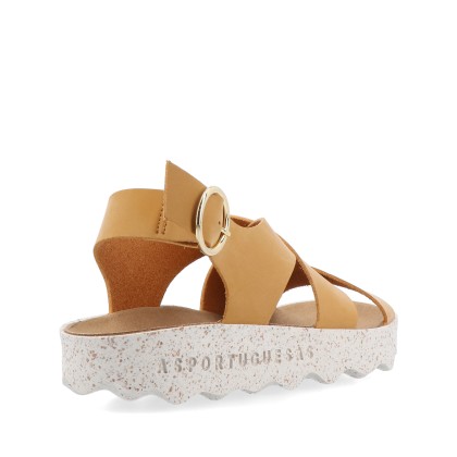 As Portuguesas Cusk L Eco Nubuck Camel