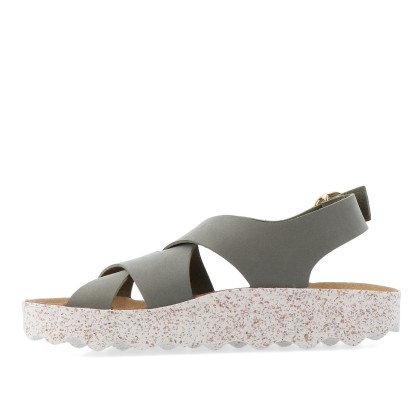 As Portuguesas Cusk L Eco Nubuck Khaki