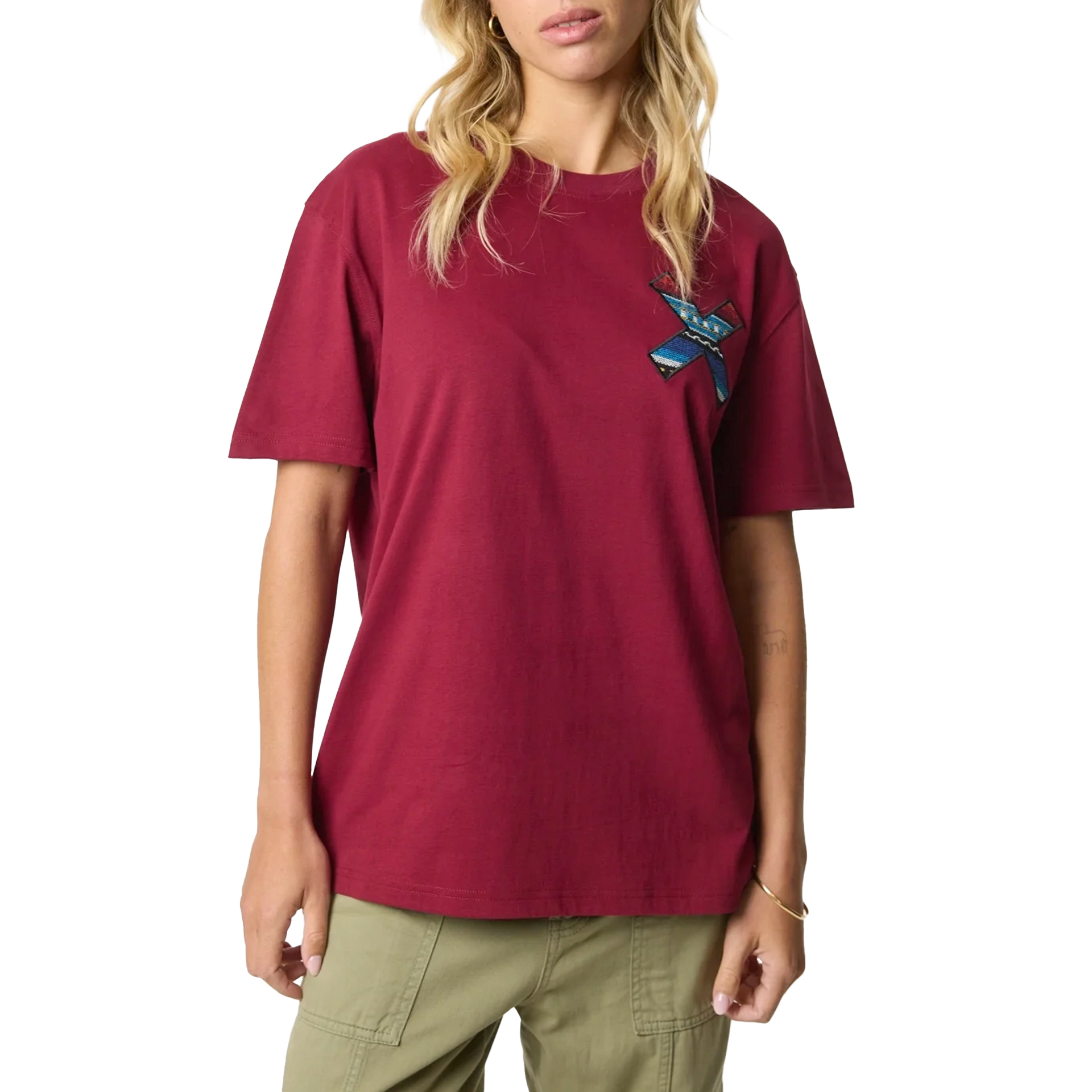 Blue Banana T-shirt Burgundy Classic