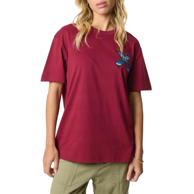 Blue Banana T-shirt Classic Burgundy
