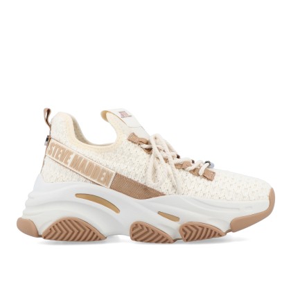 Steve Madden Project Sneaker Cream Gold
