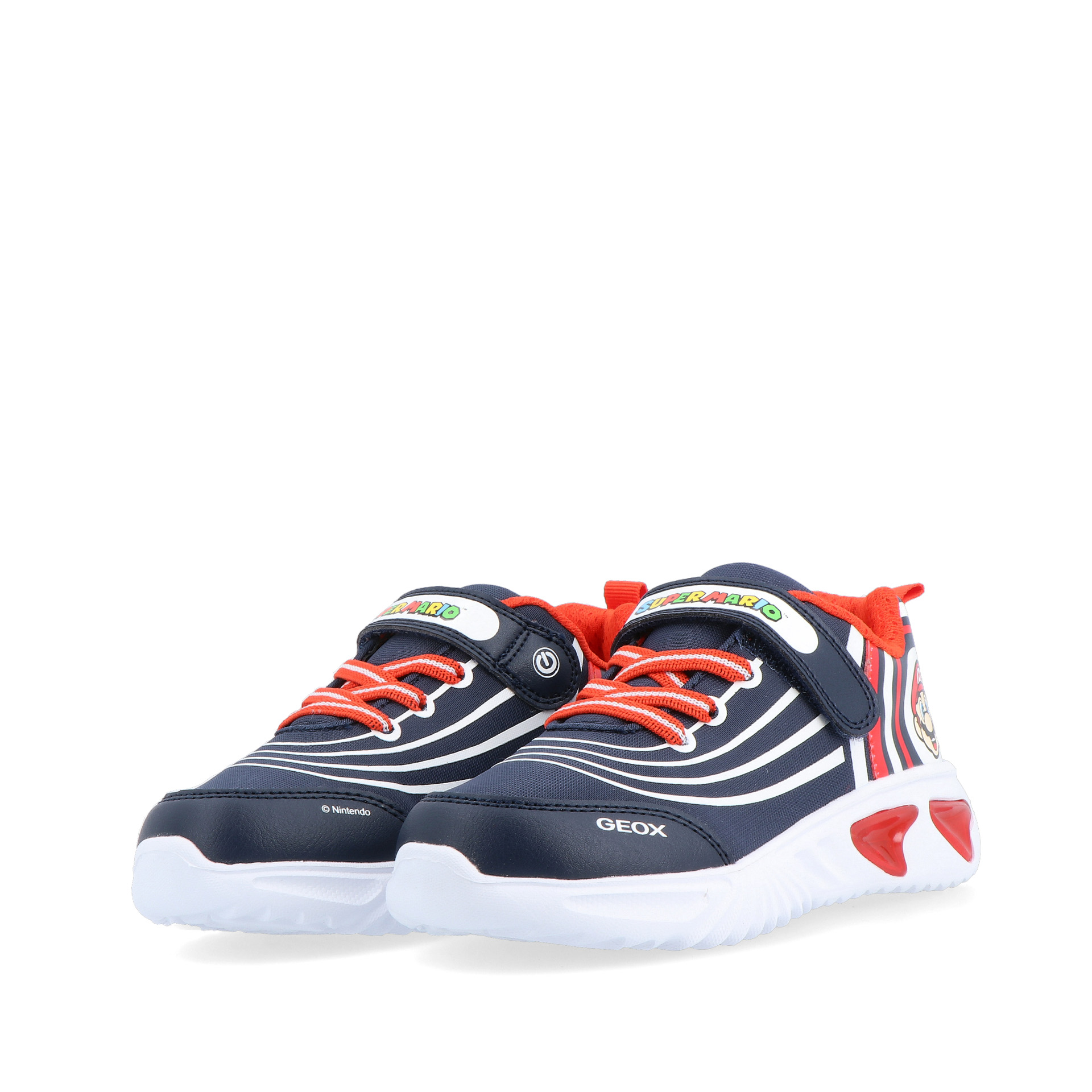 Geox J Assister Boy Navy/red