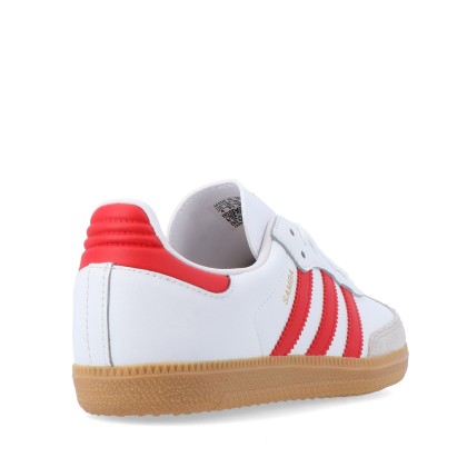 adidas Originals Samba OG J Cloud White / Better Scarlet / Gum adidas Originals Samba OG J Cloud White / Better Scarlet / Gum