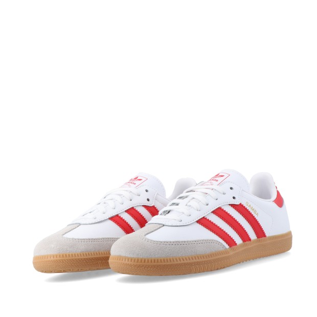 adidas Originals Samba OG J Cloud White / Better Scarlet / Gum