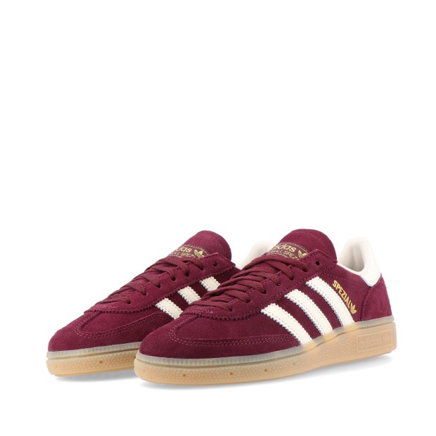 adidas Originals Handball Spezial W Maroon / Cream White / Gold Metallic