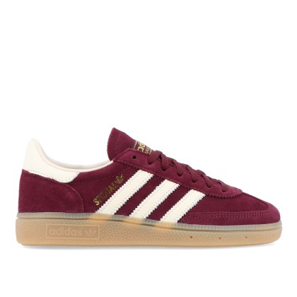 adidas Originals Handball Spezial W Maroon / Cream White / Gold Metallic