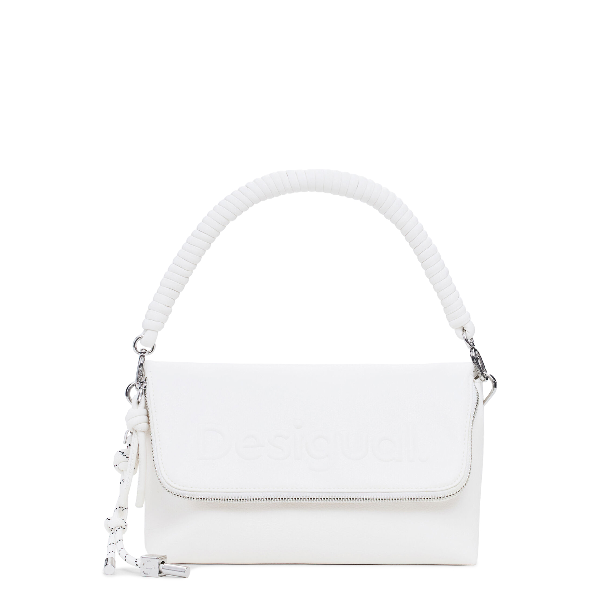 Desigual Mala Half Venecia 3.0 Ecru Branco