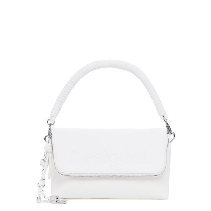 Desigual Mala Half Venecia 3.0 Ecru Branco