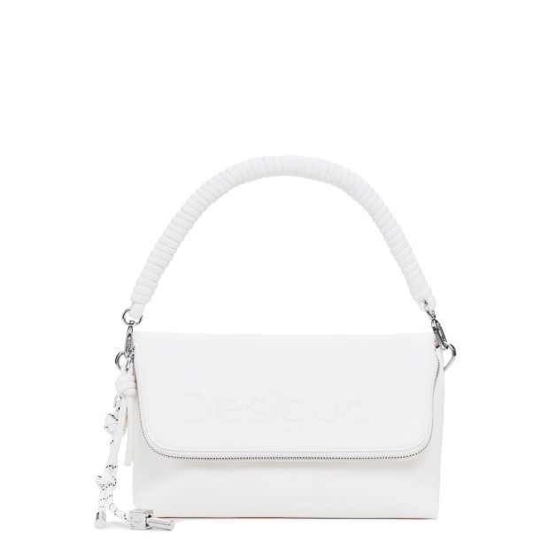 Desigual Mala Half Venecia 3.0 Ecru Branco