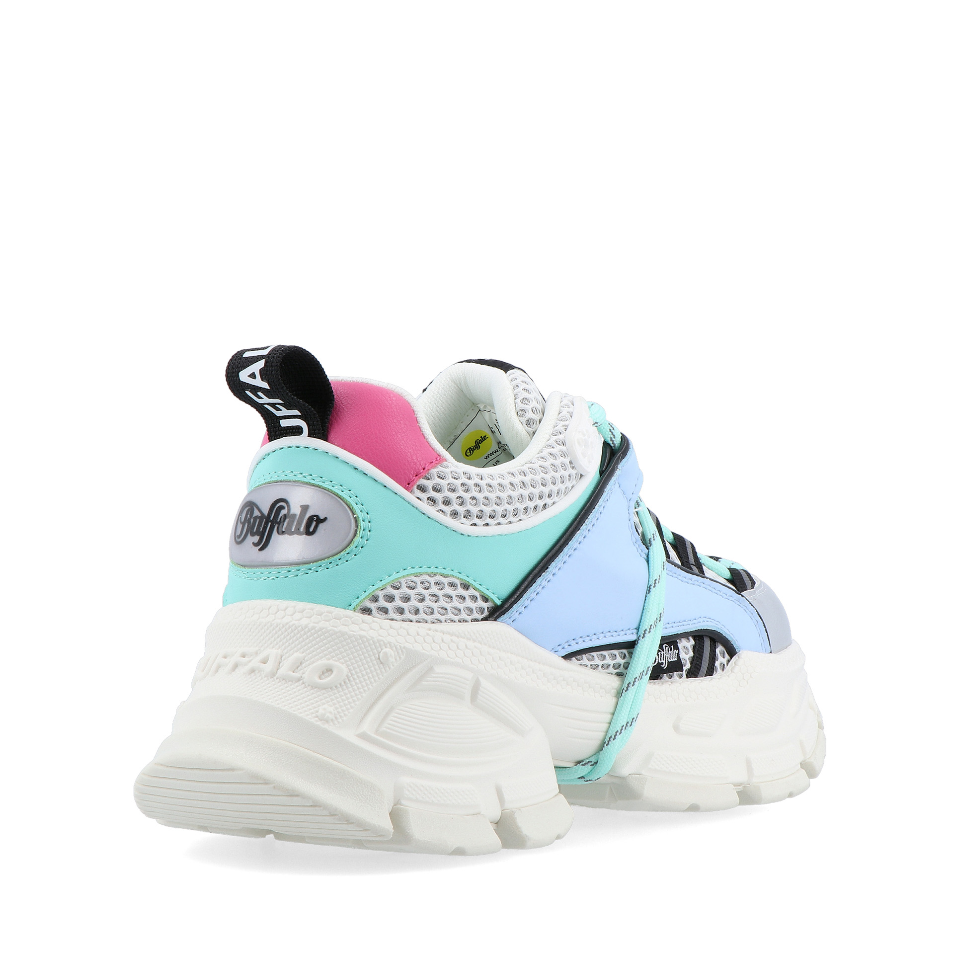 Buffalo Saturn Lace Sivler/blue/pink