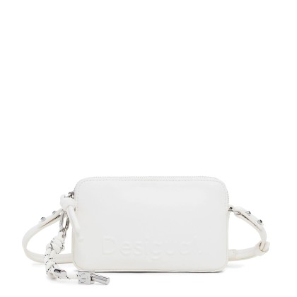 Desigual Mala  Half Julia Ecru Branco