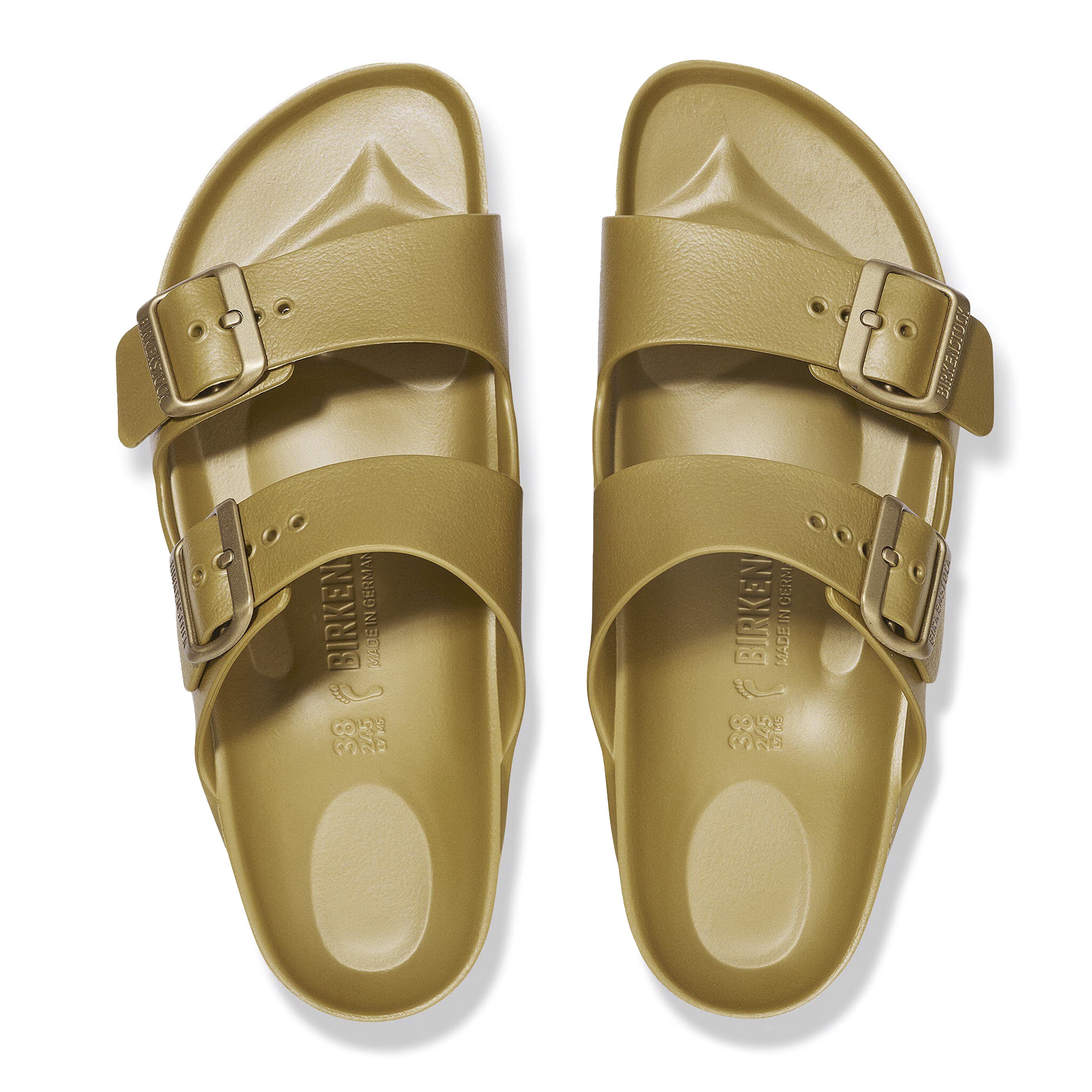 Birkenstock Arizona Eva  Glamour Gold