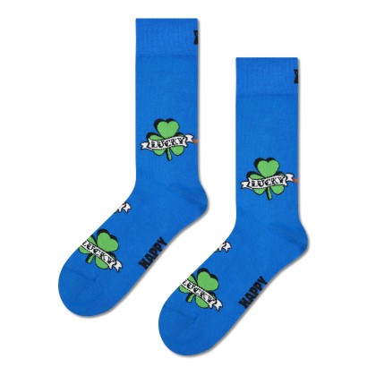 Happy Socks Three-leaf Luck Azul