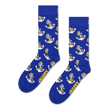 Happy Socks Anchor Azul