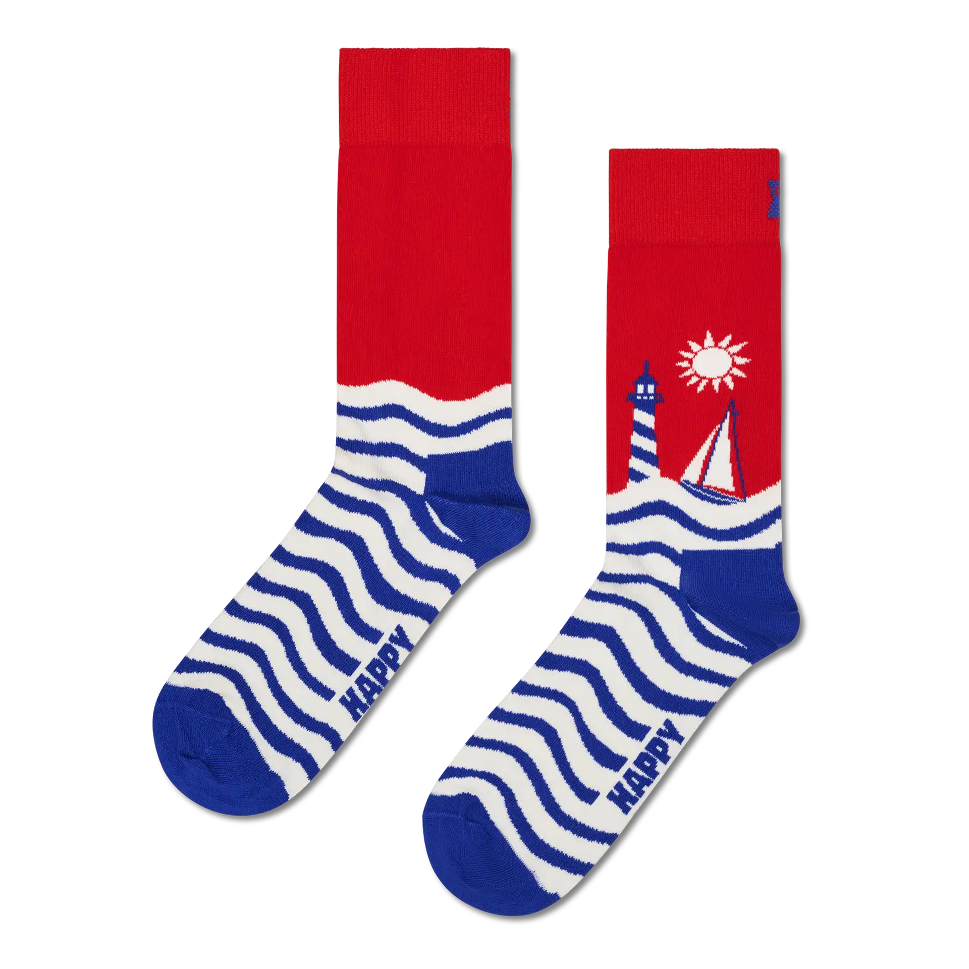Happy Socks Sail Away Vermelho