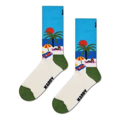 Happy Socks Beach Branco
